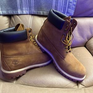 Timberland Men's Tan Leather Boots